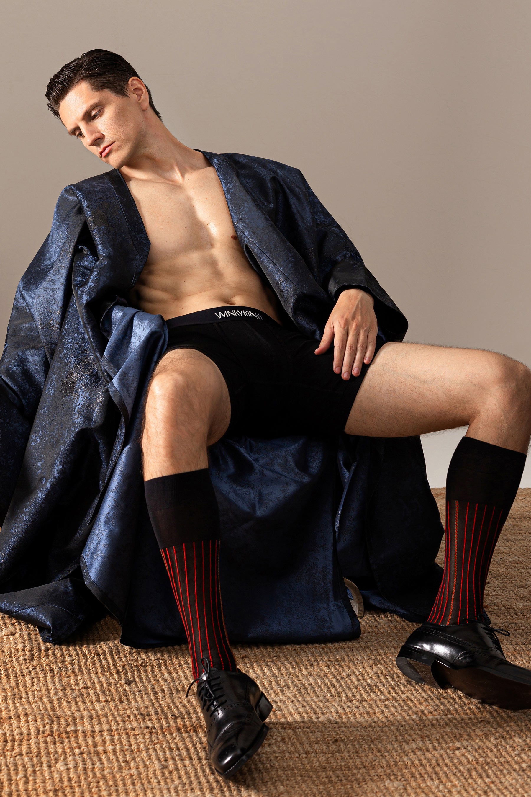SAGA Sheer Socks No.021