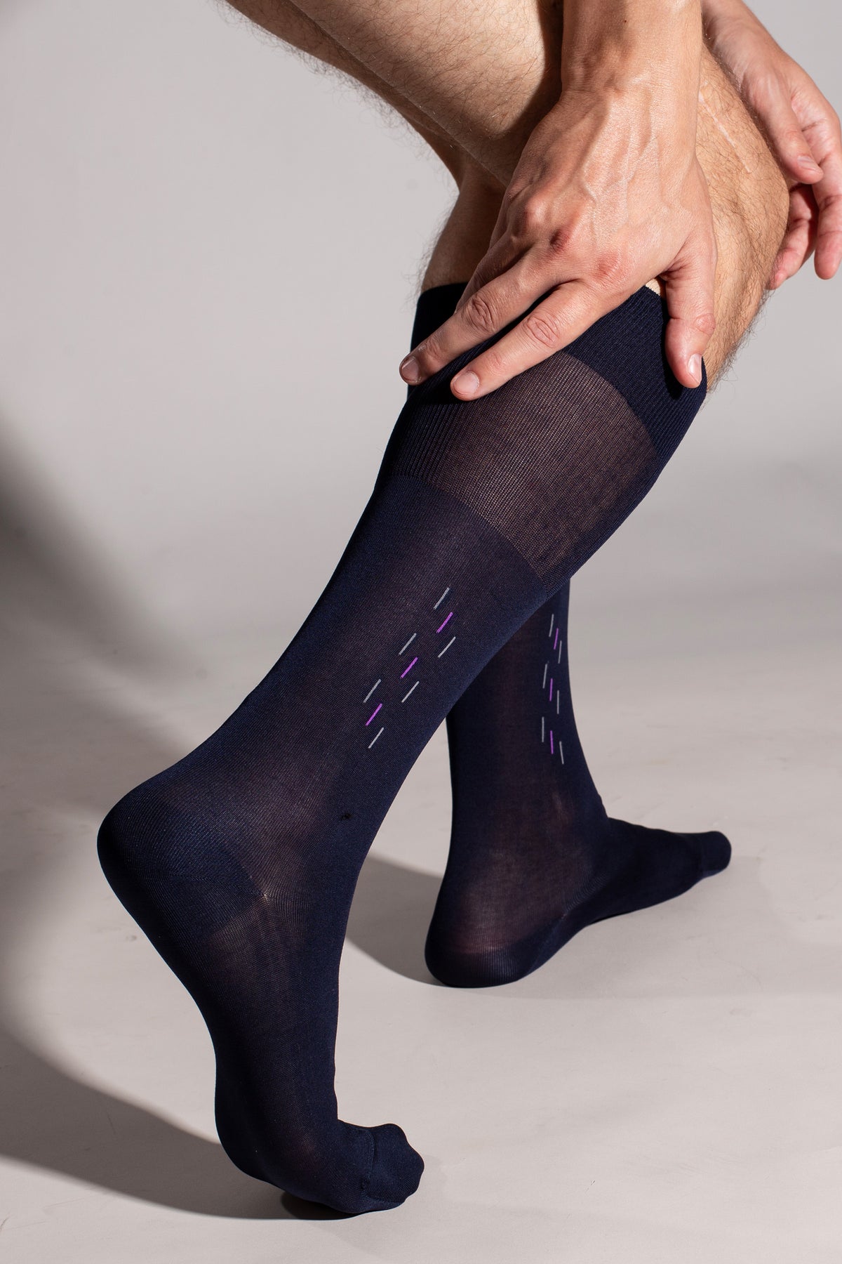 Signal Line Dress Socks