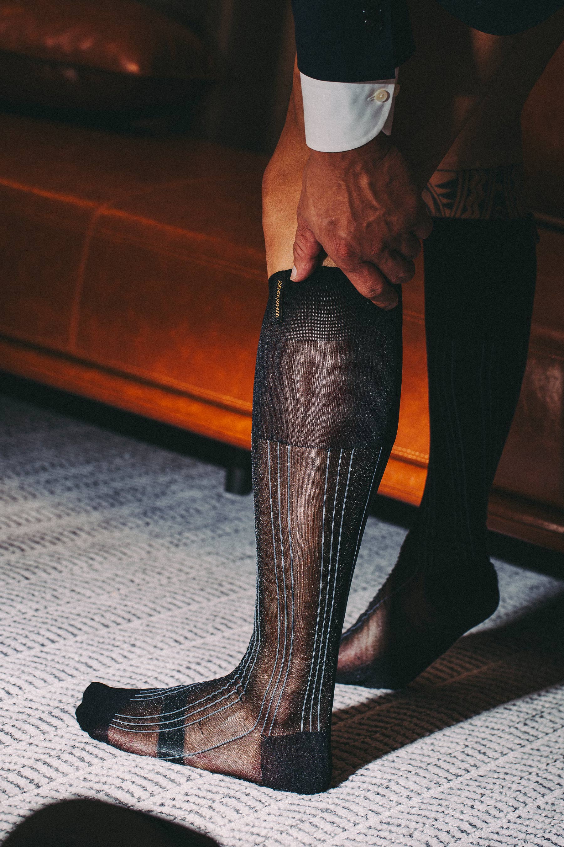 Deco Line Sheer Socks