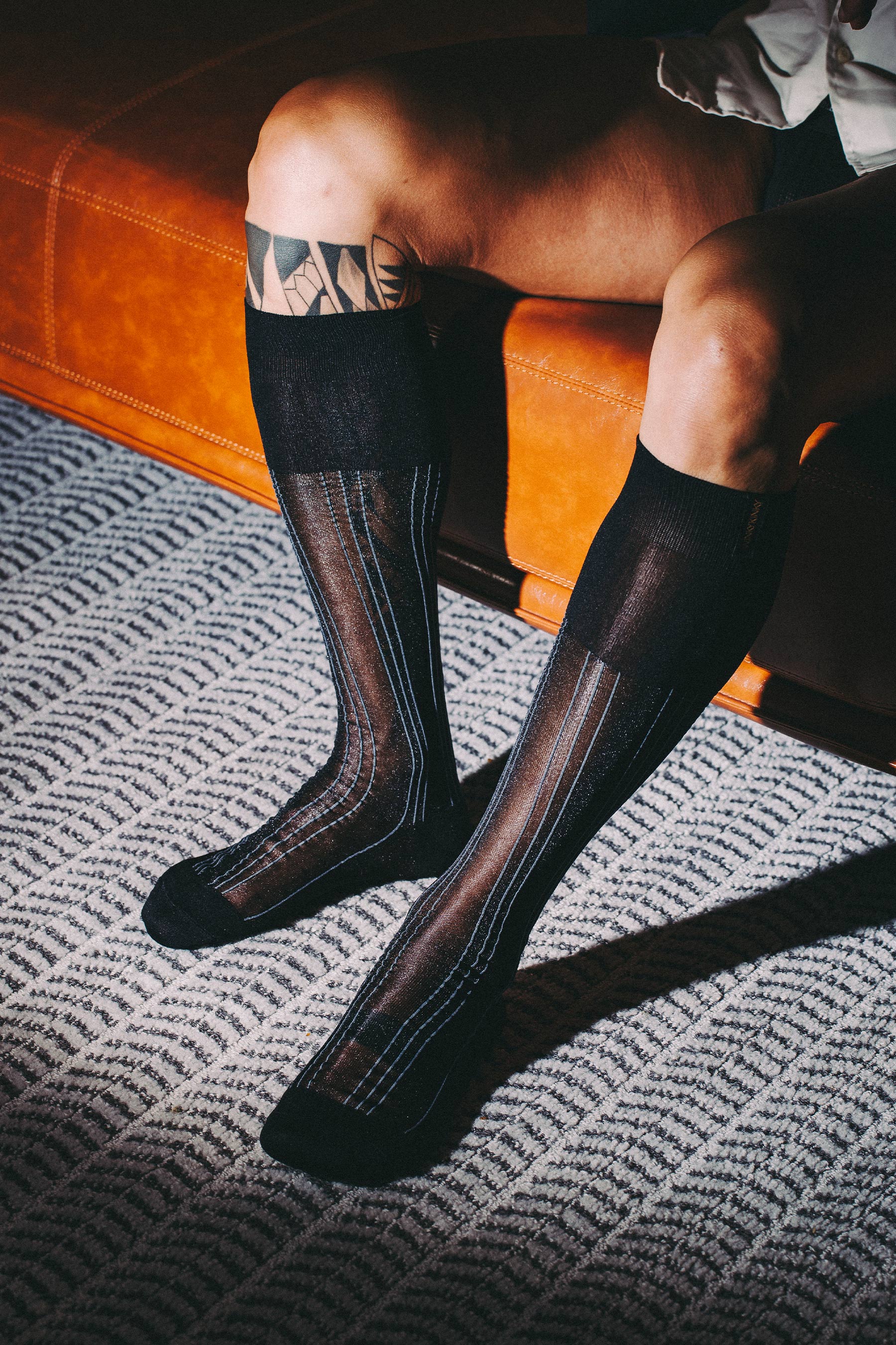 Deco Line Sheer Socks