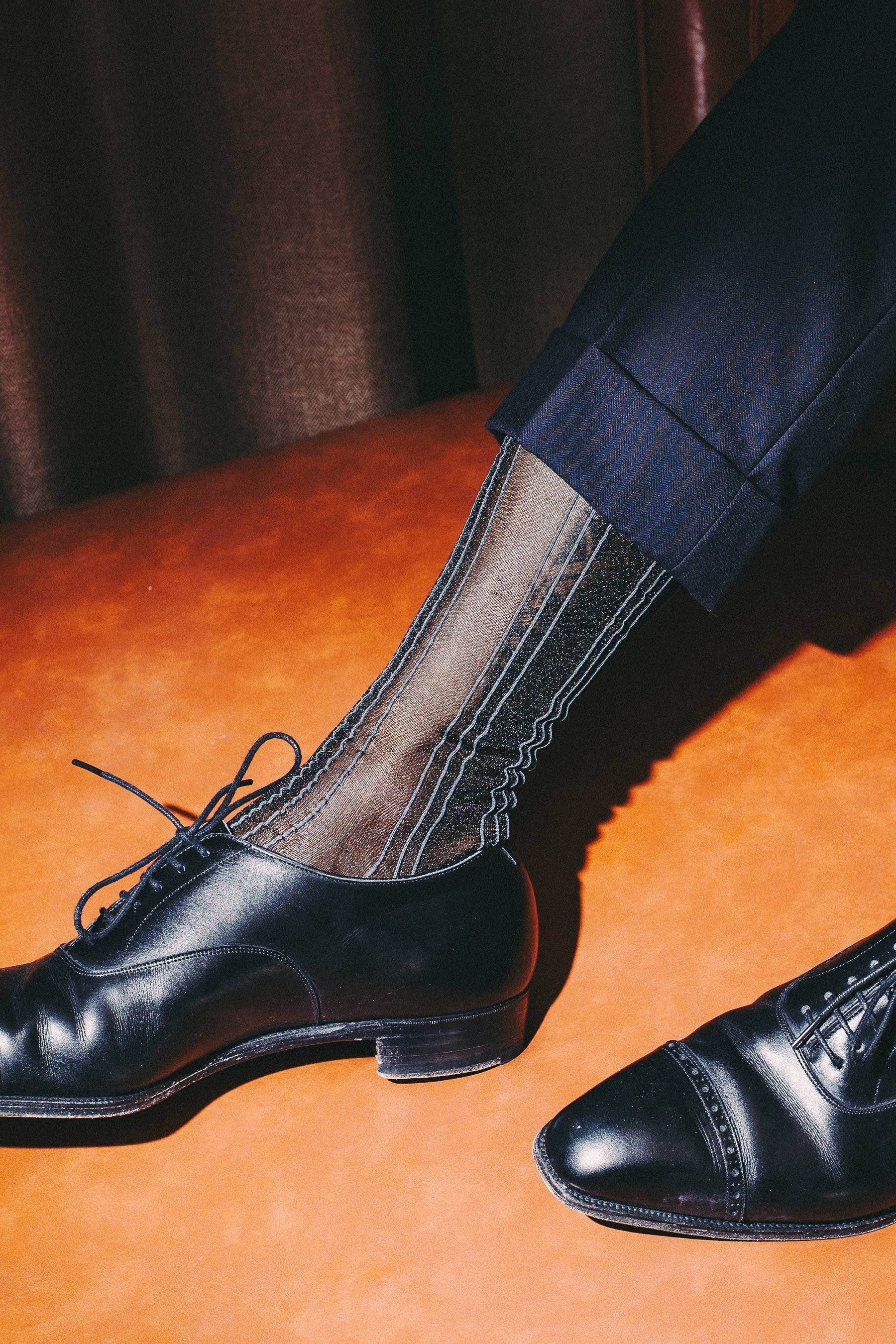 Deco Line Sheer Socks